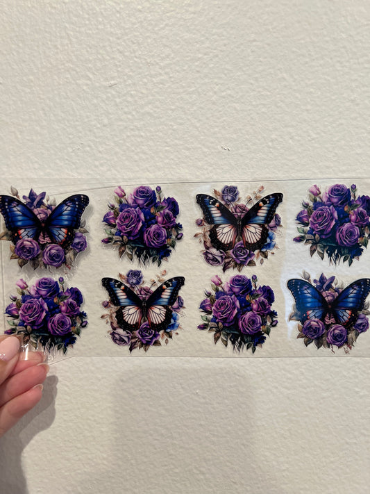 Purple butterfly 27