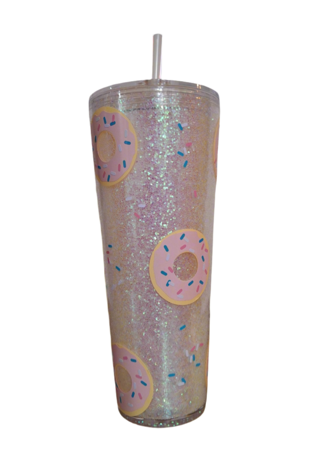 24oz Snowglobe Tumbler (Glitter)