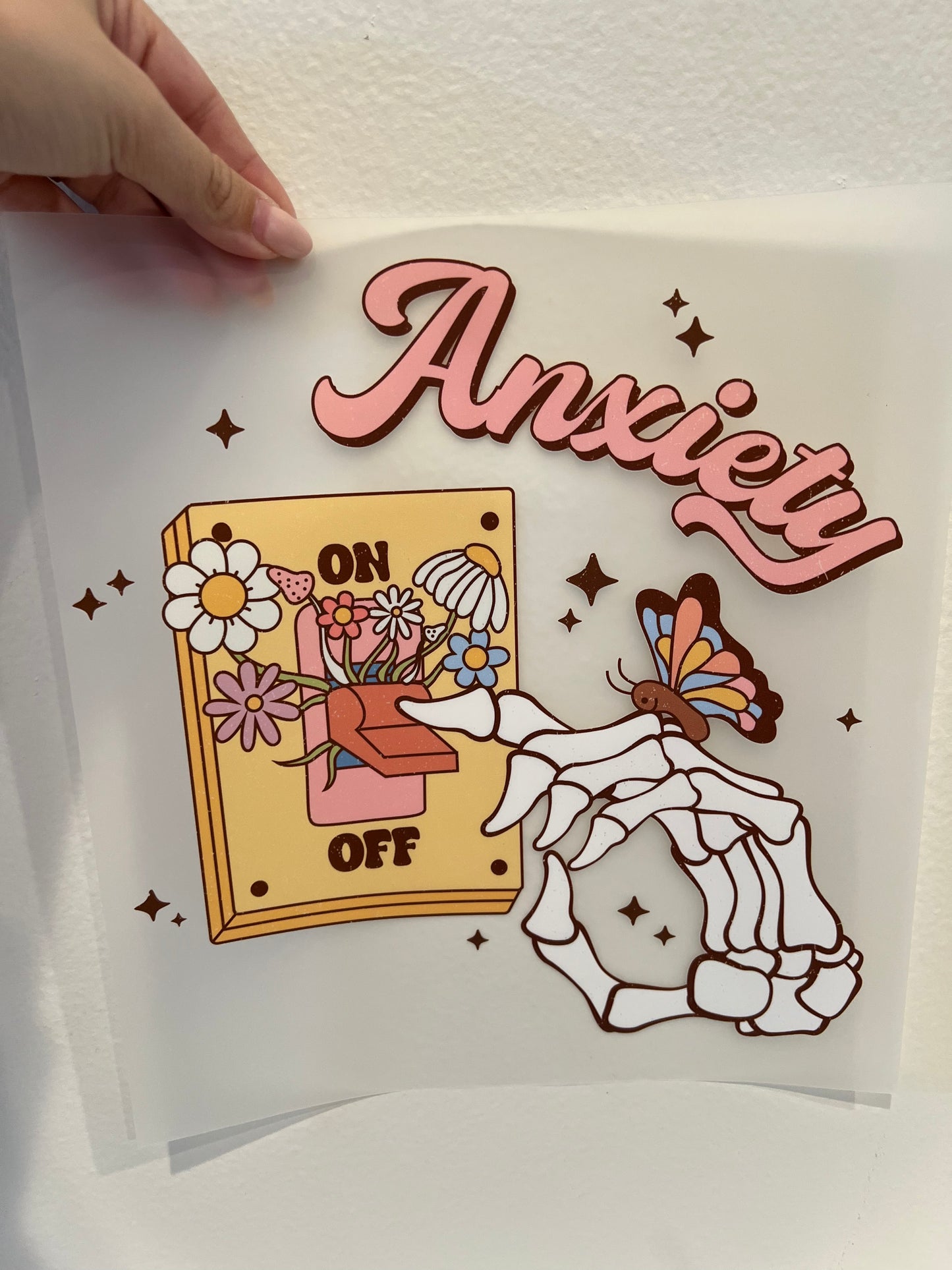 Anxiety on off yellow