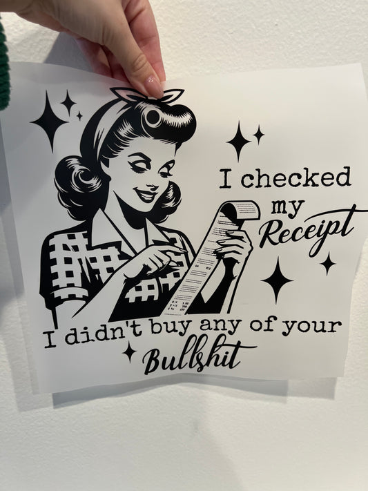 Receipts