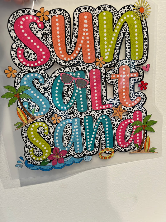 Sun salt sand
