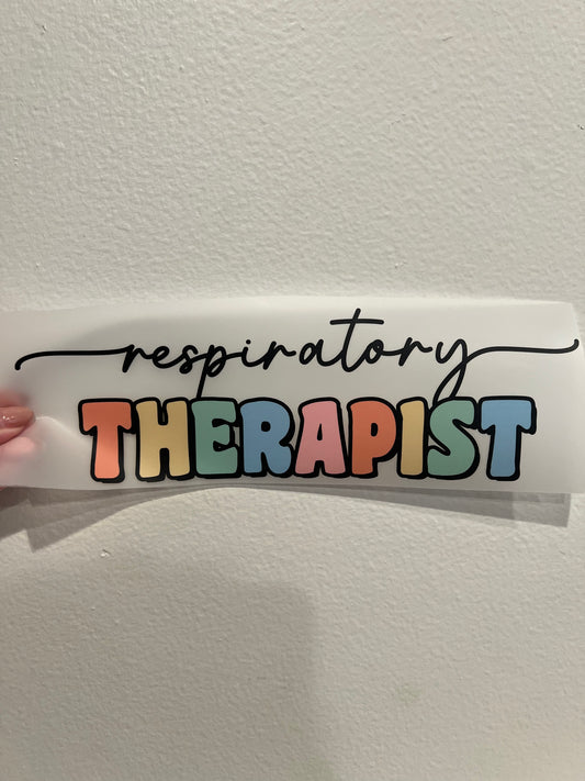 Respiratory therapist print