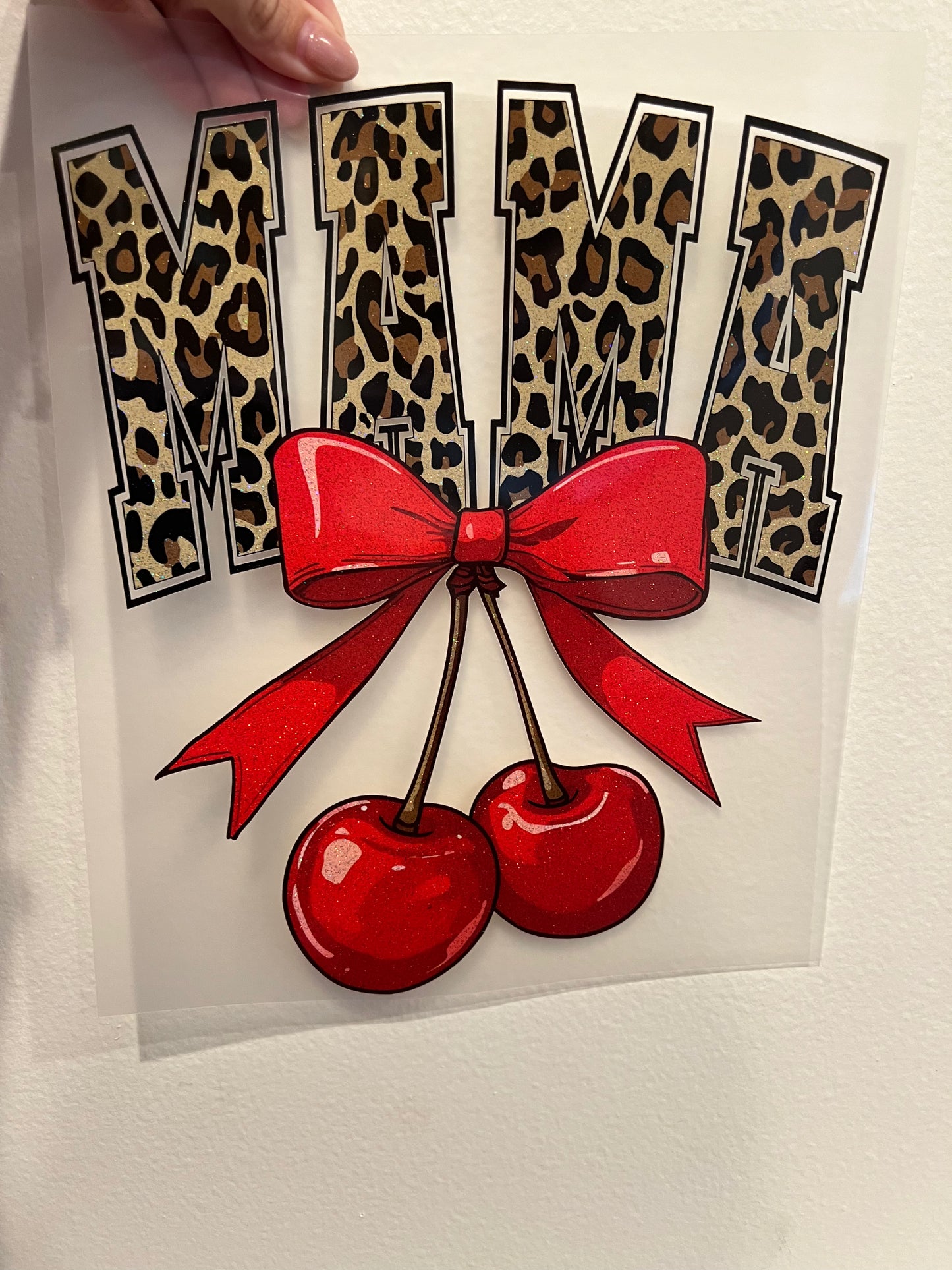 Cherry mama bow print 27