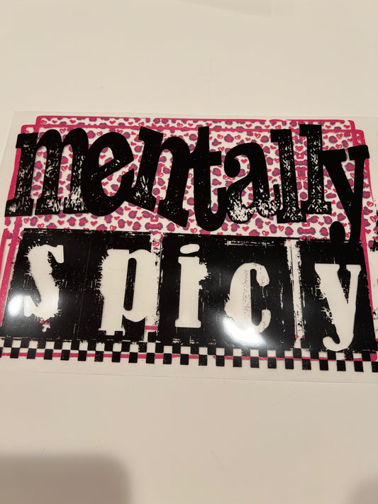 Mentally spicy