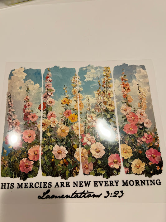 His mercies 323