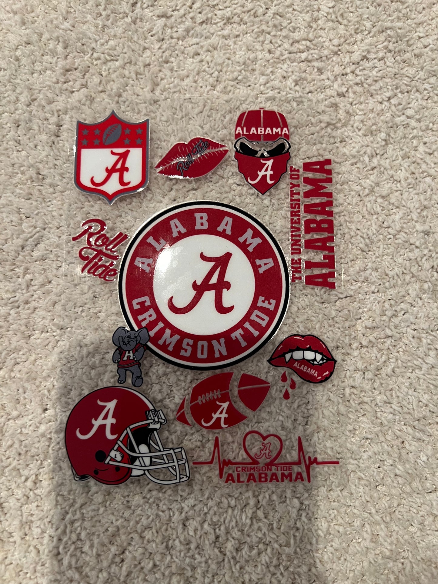 Crimson tide decal