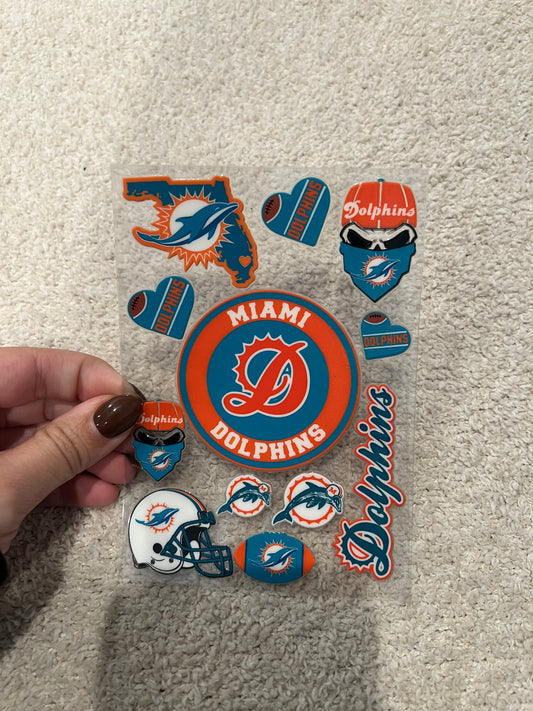 Miami dolphins decal