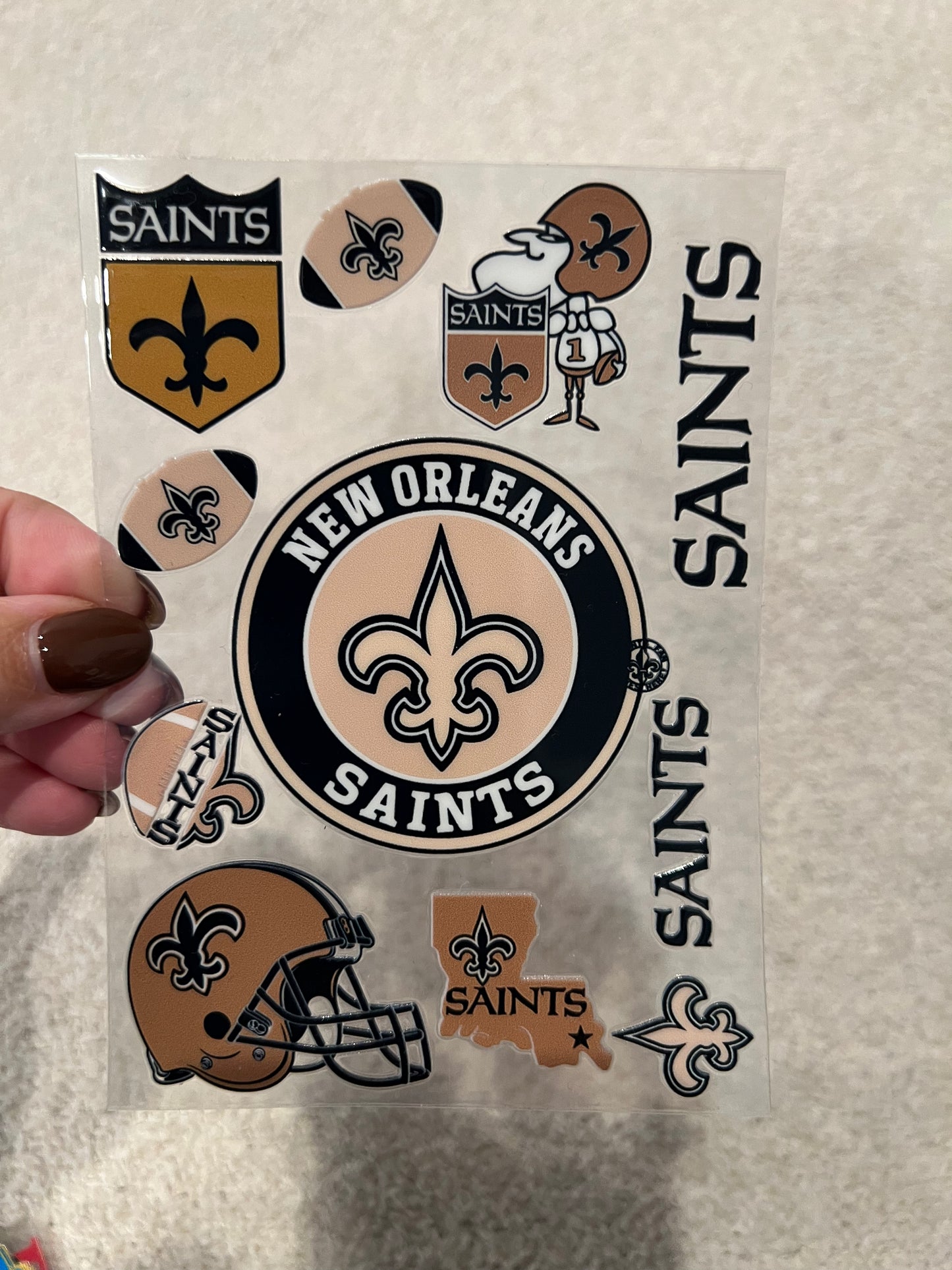 Saints decal