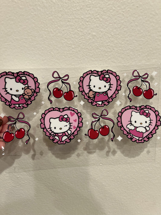 Hello Kitty bows hearts