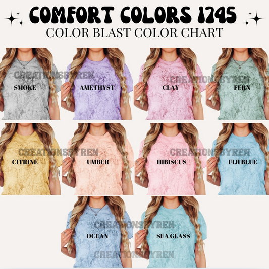 Comfort Colors Color Blast Tshirt
